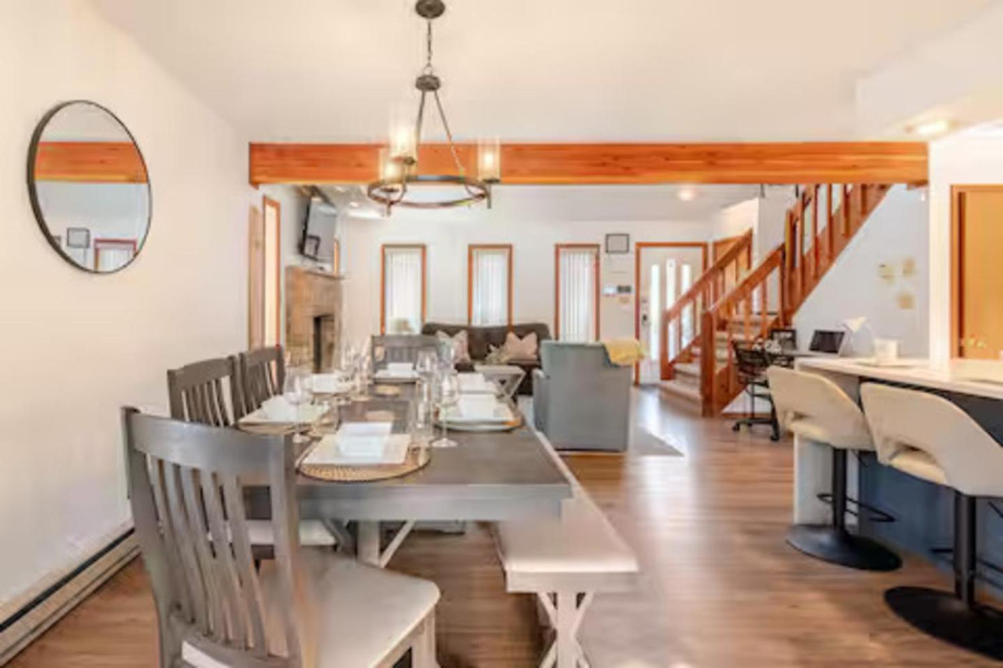 Cozy Cabin At Poconos With Hot Tub And Fire Pit East Stroudsburg Eksteriør bilde